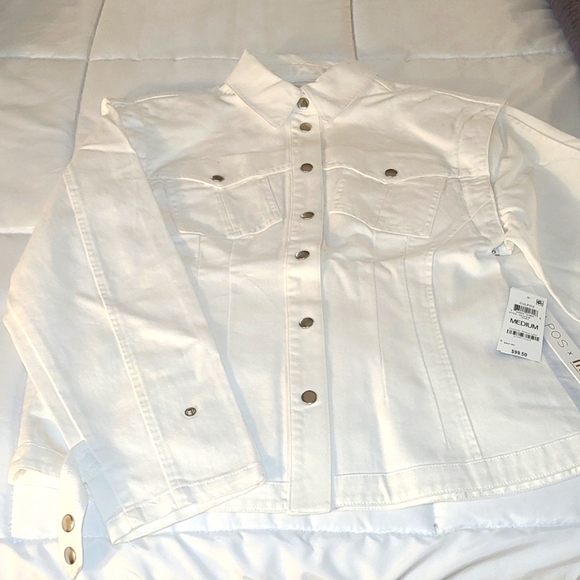CULPOS X Jean Jacket with Removable Sleeves - Picture 3 of 6